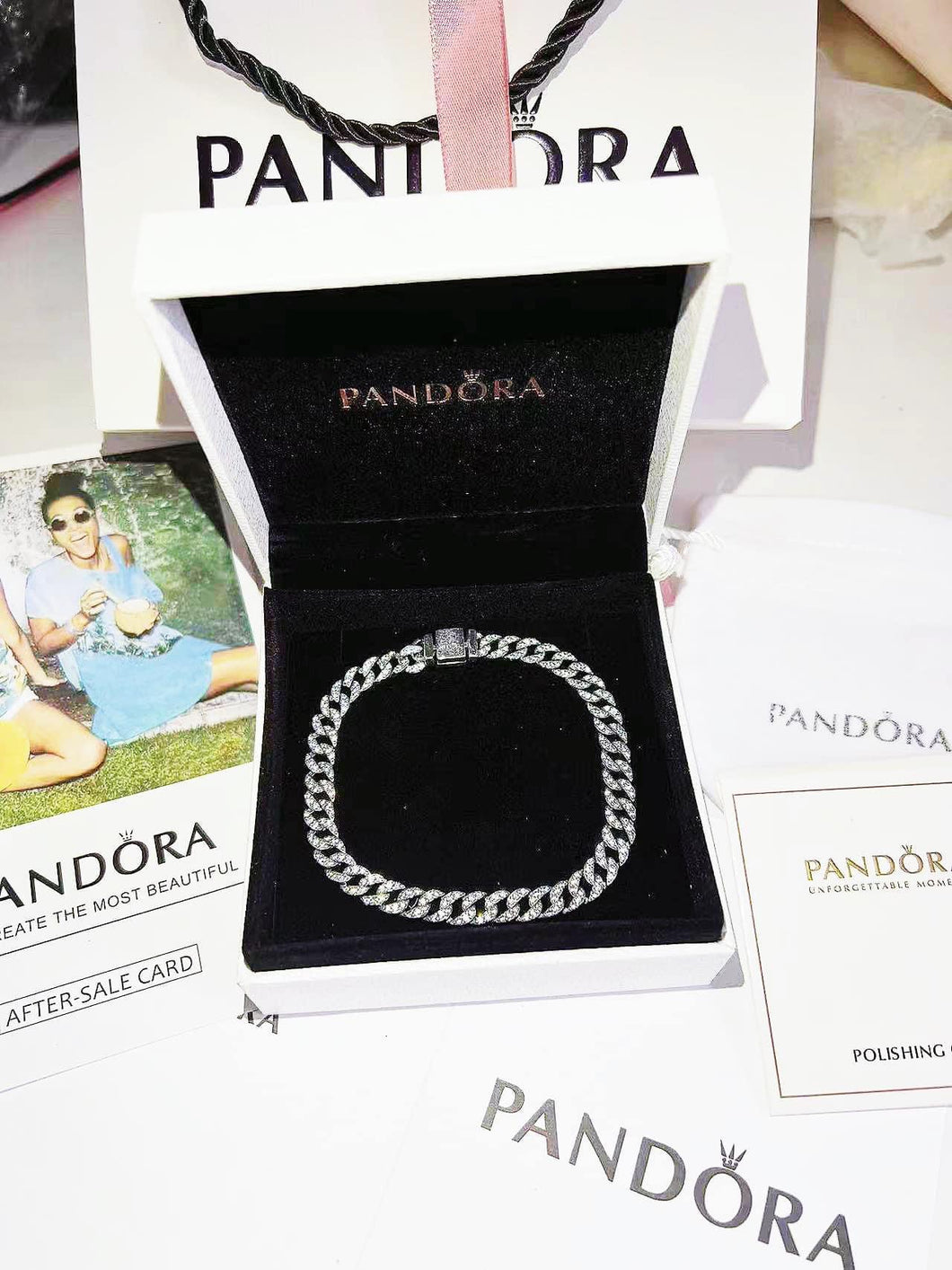 Pandora Cuban bracelet