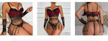 Load image into Gallery viewer, Do it like it’s yo bday lingerie set
